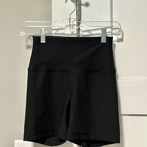 90 Degree By Reflex Black 5” Bike Shorts